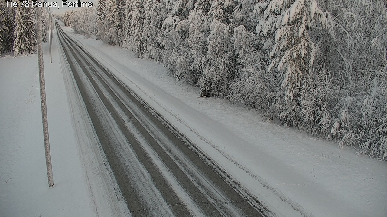 Kelikamerat Kuva Tie 78 Ranua Portimo_Kevyt, Ranua, Lappi