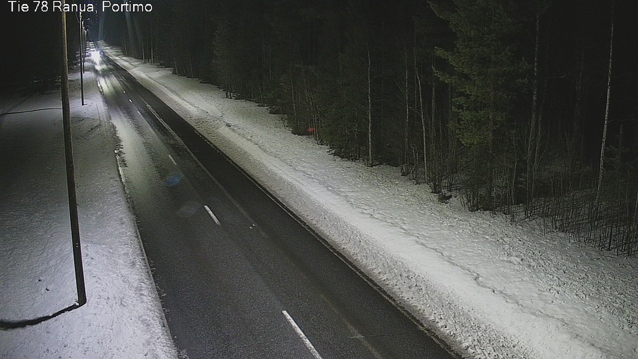 Kelikamerat Kuva Tie 78 Ranua Portimo_Kevyt, Ranua, Lappi