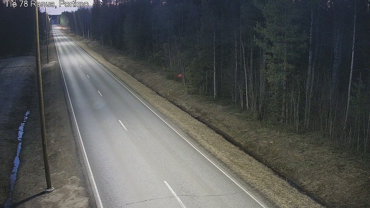 Weather Camera Image Road 78 Ranua Portimo_Kevyt, Ranua, Lappi