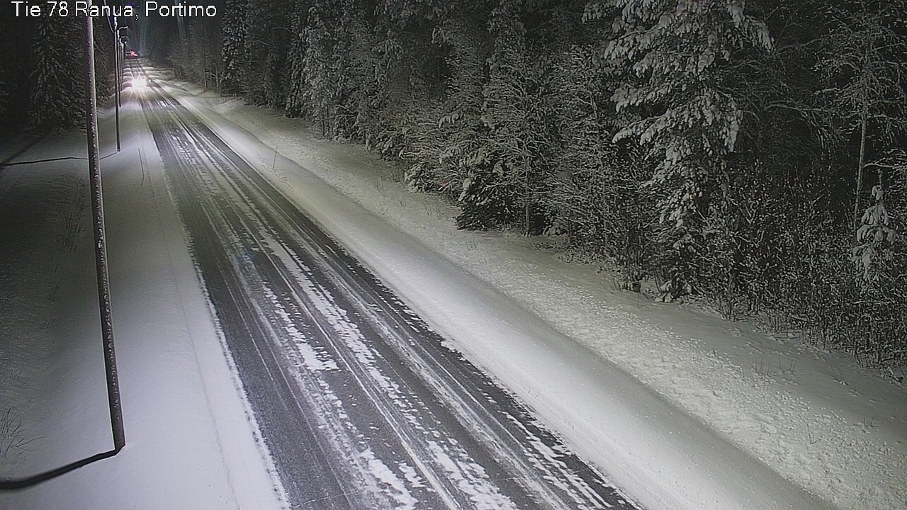 Weather Camera Image Väg 78 Ranua Portimo_Kevyt, Ranua, Lappi