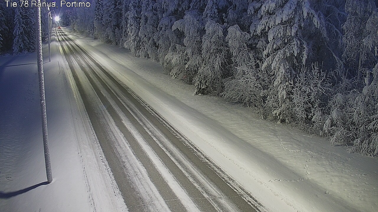 Kelikamerat Kuva Tie 78 Ranua Portimo_Kevyt, Ranua, Lappi