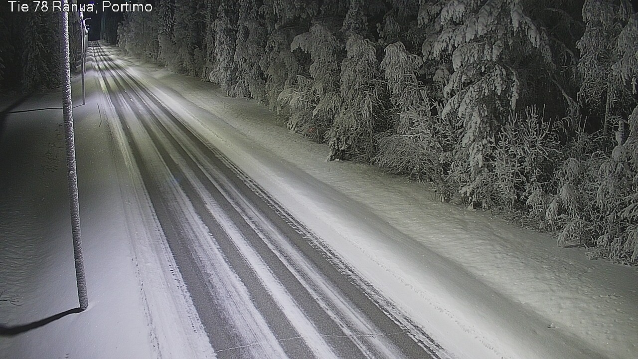 Kelikamerat Kuva Tie 78 Ranua Portimo_Kevyt, Ranua, Lappi