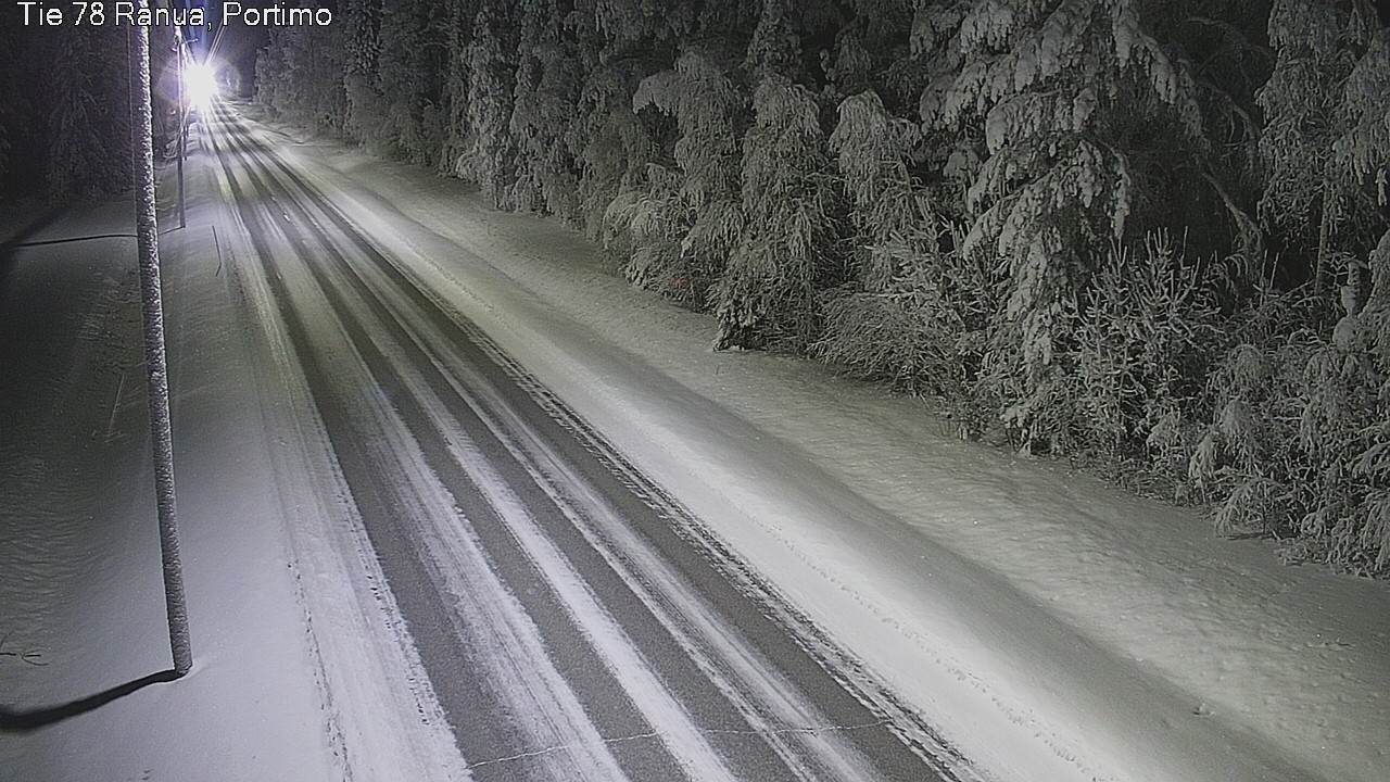 Kelikamerat Kuva Tie 78 Ranua Portimo_Kevyt, Ranua, Lappi