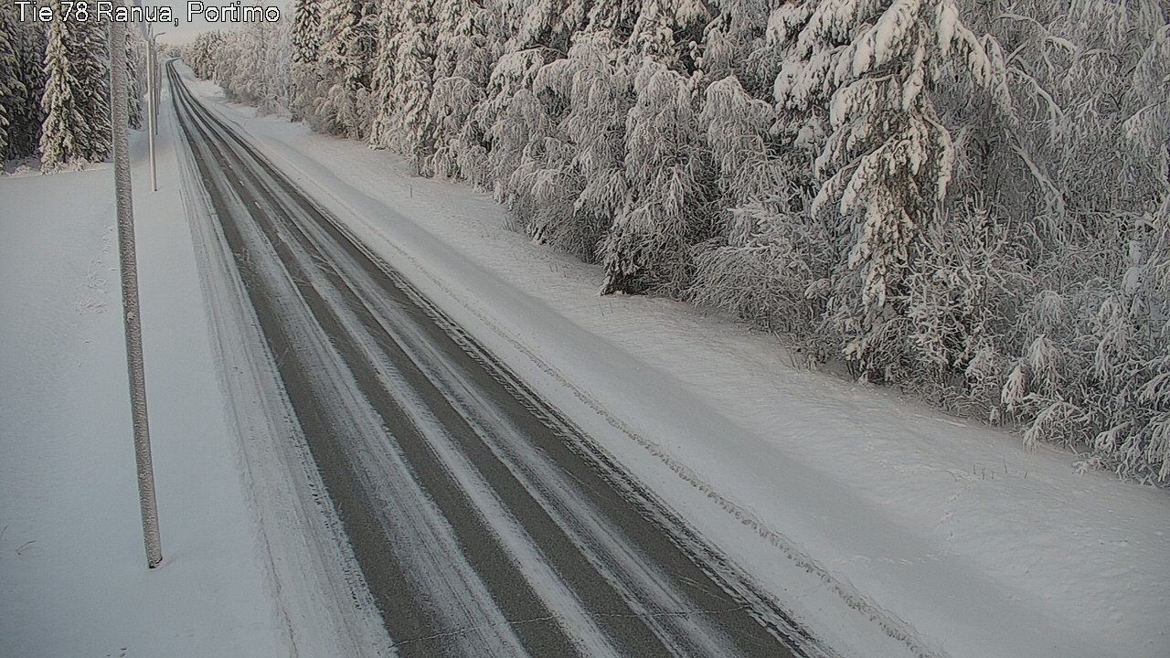 Weather Camera Image Road 78 Ranua Portimo_Kevyt, Ranua, Lappi