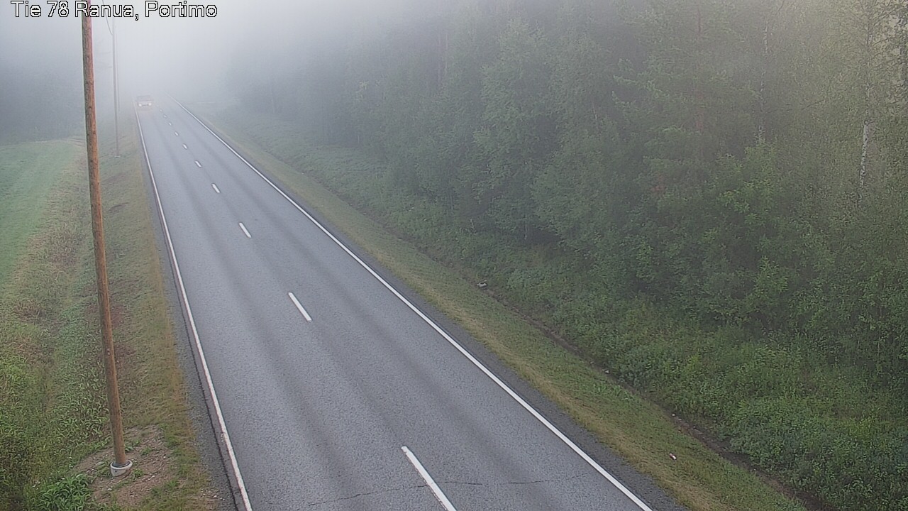 Weather Camera Image Road 78 Ranua Portimo_Kevyt, Ranua, Lappi