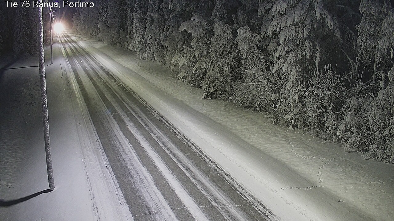 Kelikamerat Kuva Tie 78 Ranua Portimo_Kevyt, Ranua, Lappi
