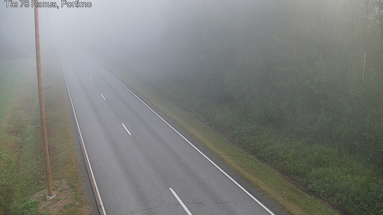 Weather Camera Image Road 78 Ranua Portimo_Kevyt, Ranua, Lappi