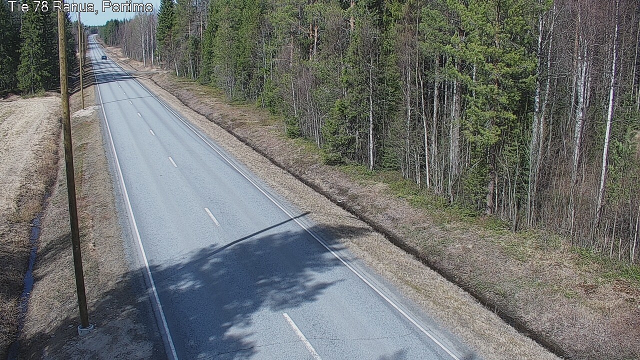 Weather Camera Image Väg 78 Ranua Portimo_Kevyt, Ranua, Lappi