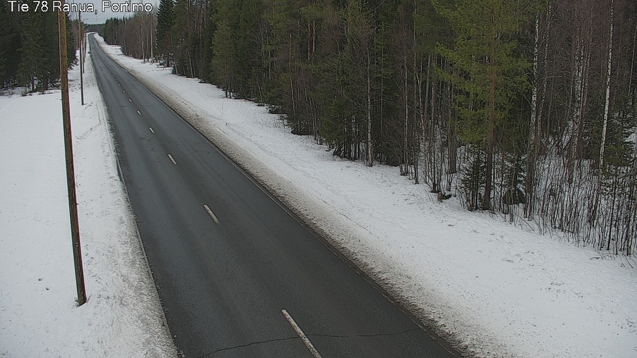 Kelikamerat Kuva Tie 78 Ranua Portimo_Kevyt, Ranua, Lappi