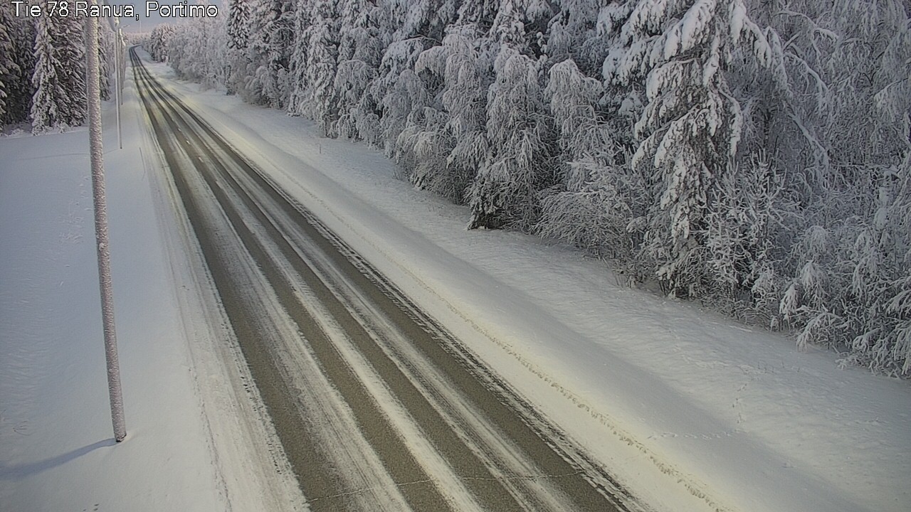 Kelikamerat Kuva Tie 78 Ranua Portimo_Kevyt, Ranua, Lappi