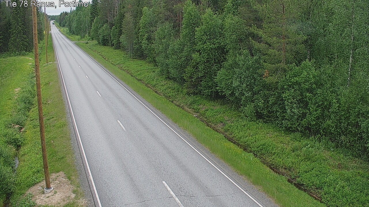 Weather Camera Image Road 78 Ranua Portimo_Kevyt, Ranua, Lappi