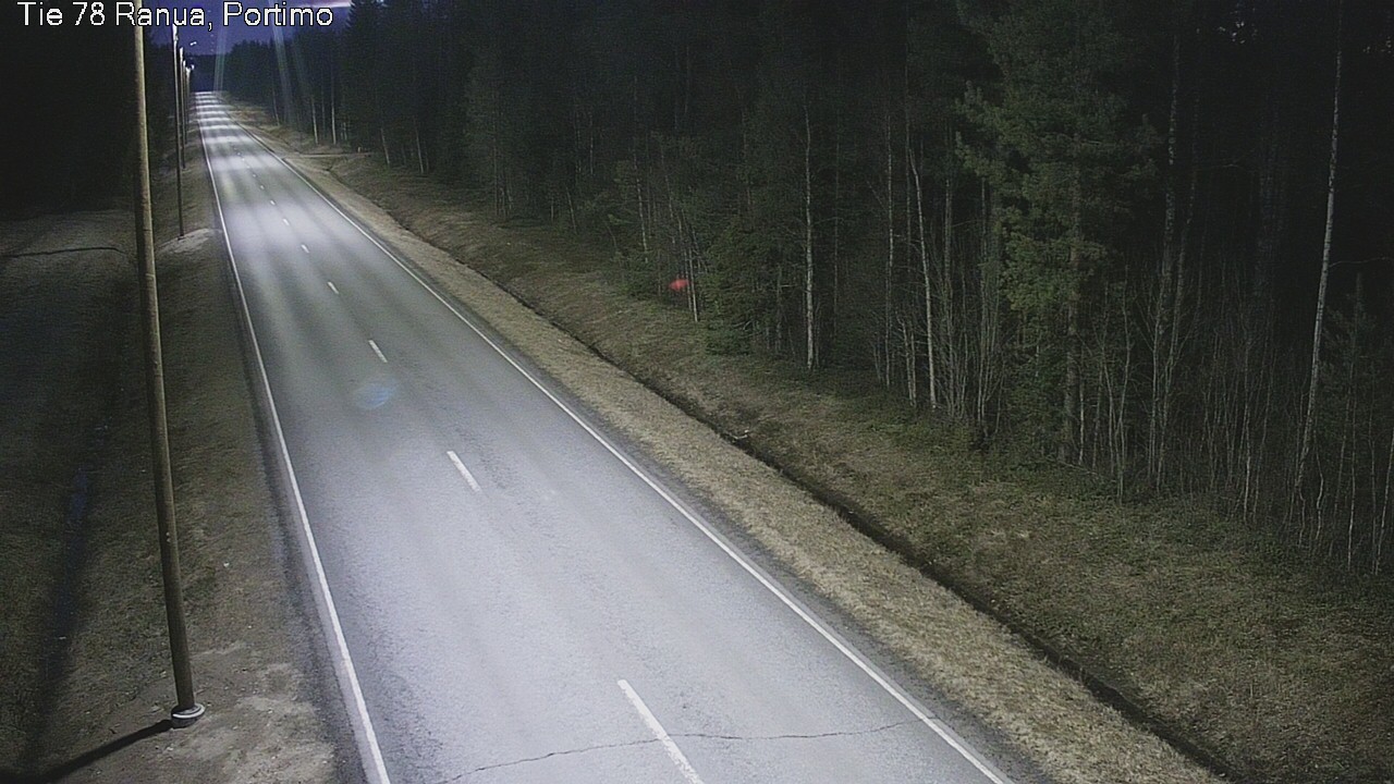 Weather Camera Image Väg 78 Ranua Portimo_Kevyt, Ranua, Lappi
