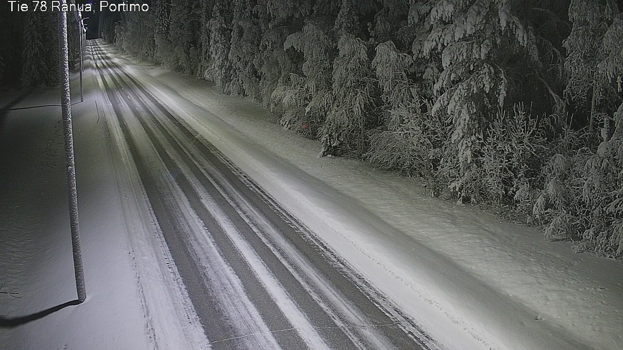 Kelikamerat Kuva Tie 78 Ranua Portimo_Kevyt, Ranua, Lappi