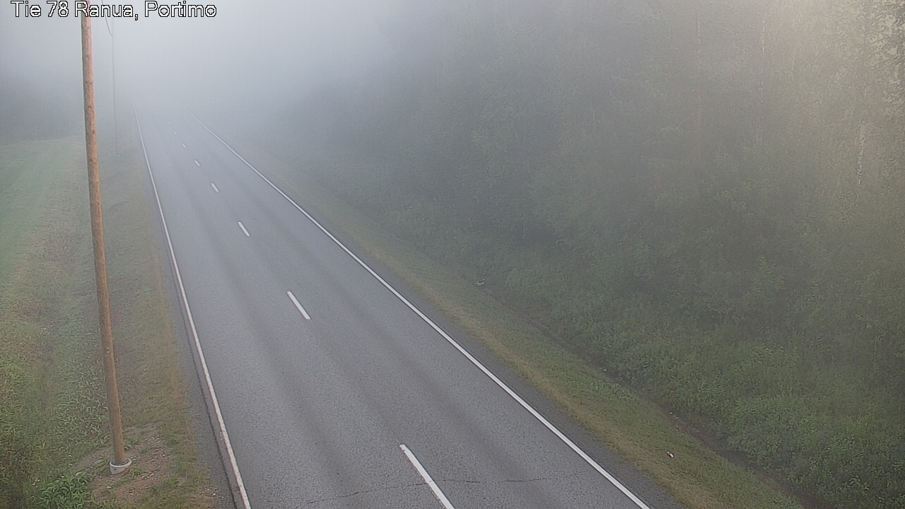 Weather Camera Image Road 78 Ranua Portimo_Kevyt, Ranua, Lappi