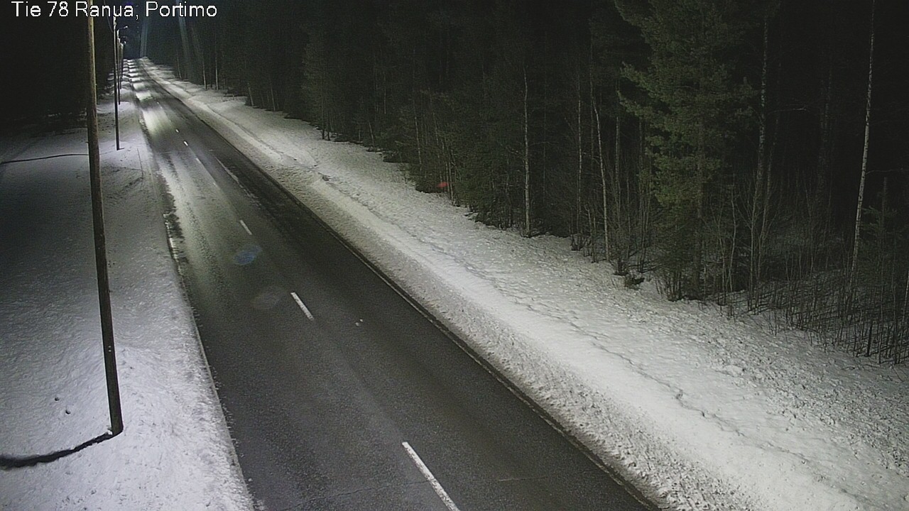 Kelikamerat Kuva Tie 78 Ranua Portimo_Kevyt, Ranua, Lappi