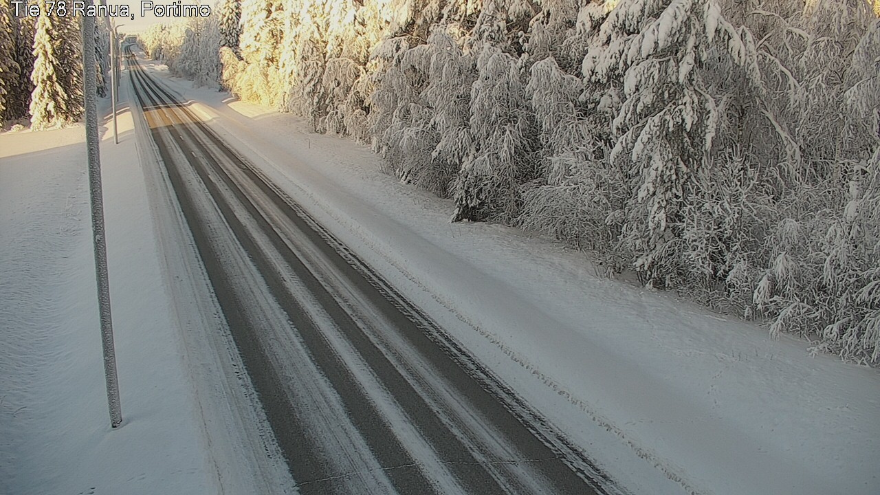 Weather Camera Image Road 78 Ranua Portimo_Kevyt, Ranua, Lappi