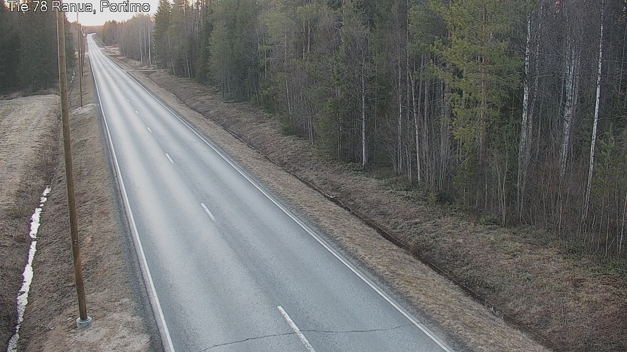 Weather Camera Image Road 78 Ranua Portimo_Kevyt, Ranua, Lappi