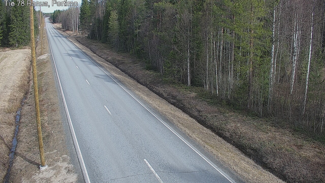 Weather Camera Image Väg 78 Ranua Portimo_Kevyt, Ranua, Lappi