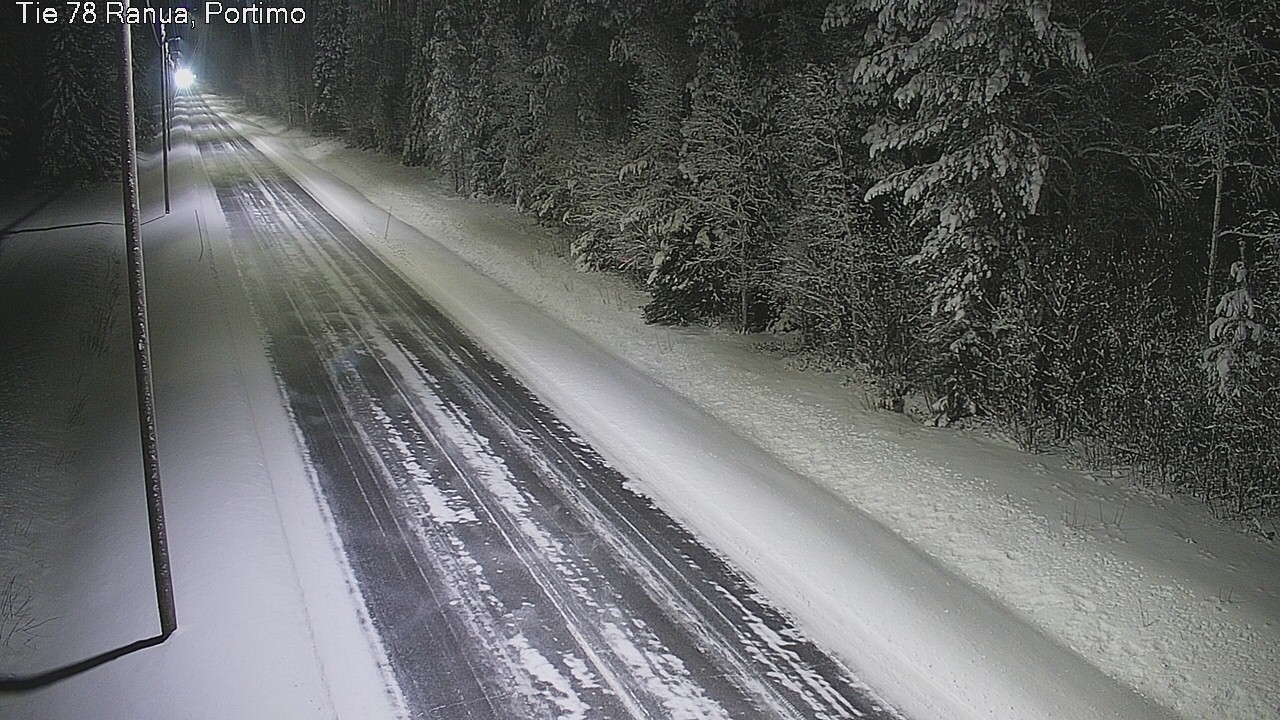 Weather Camera Image Väg 78 Ranua Portimo_Kevyt, Ranua, Lappi