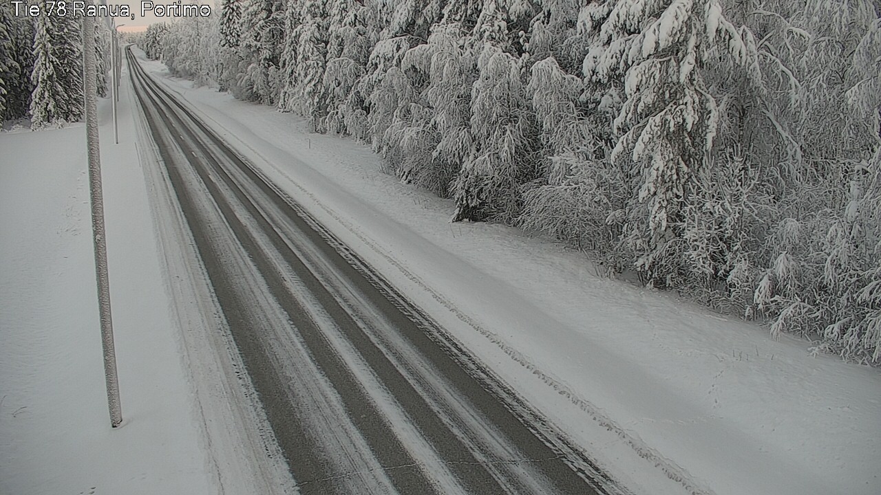 Kelikamerat Kuva Tie 78 Ranua Portimo_Kevyt, Ranua, Lappi