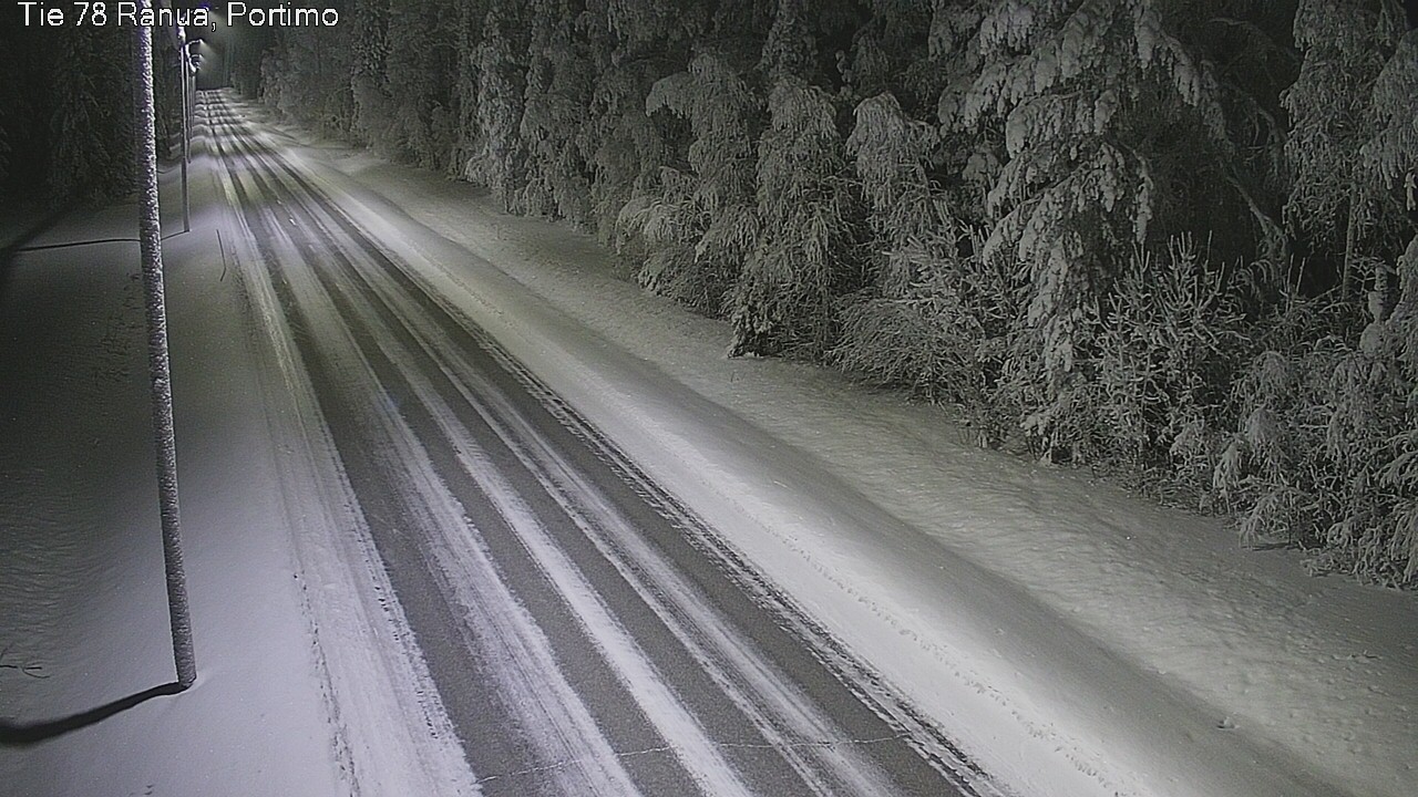 Kelikamerat Kuva Tie 78 Ranua Portimo_Kevyt, Ranua, Lappi