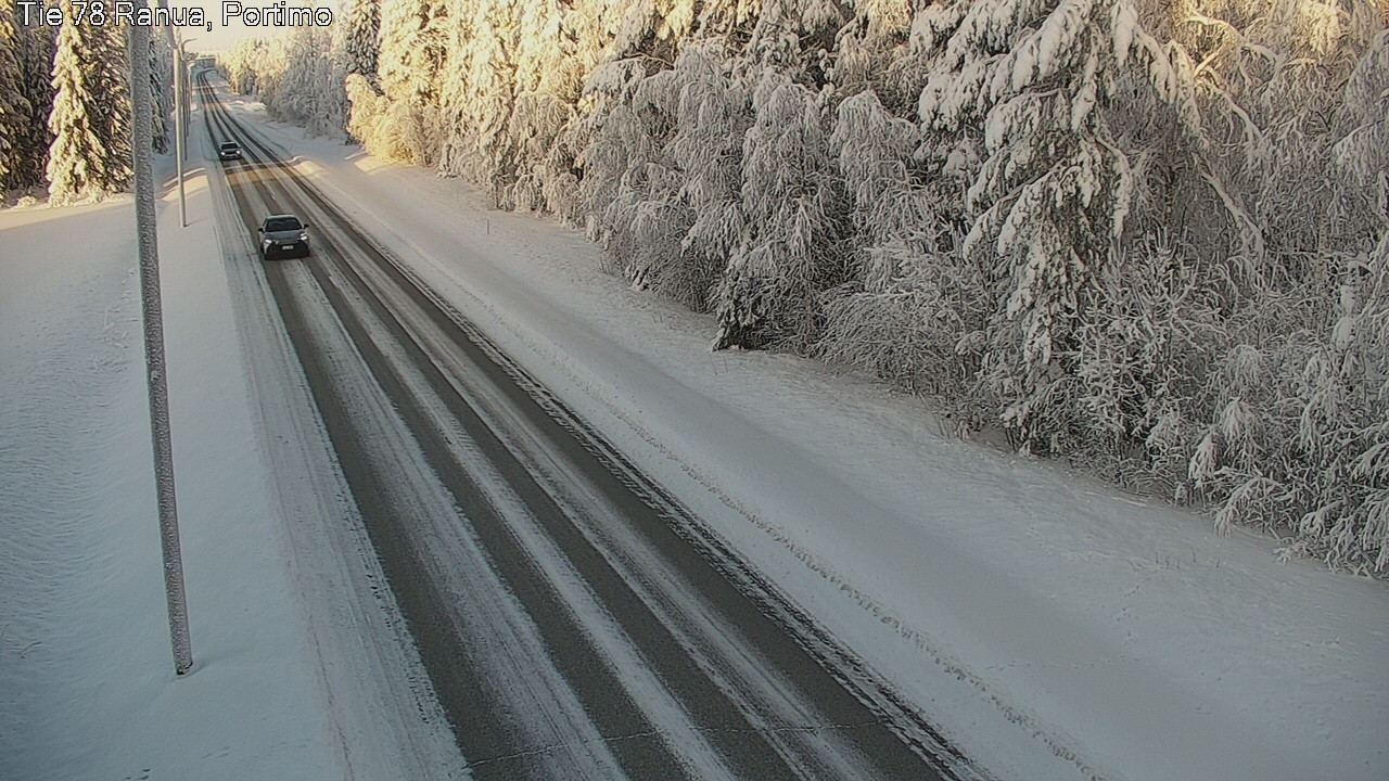 Weather Camera Image Road 78 Ranua Portimo_Kevyt, Ranua, Lappi