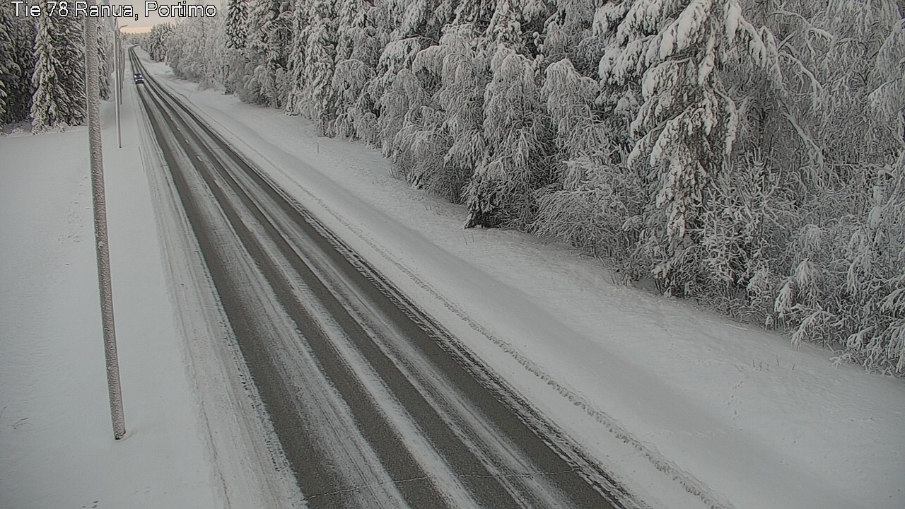 Kelikamerat Kuva Tie 78 Ranua Portimo_Kevyt, Ranua, Lappi