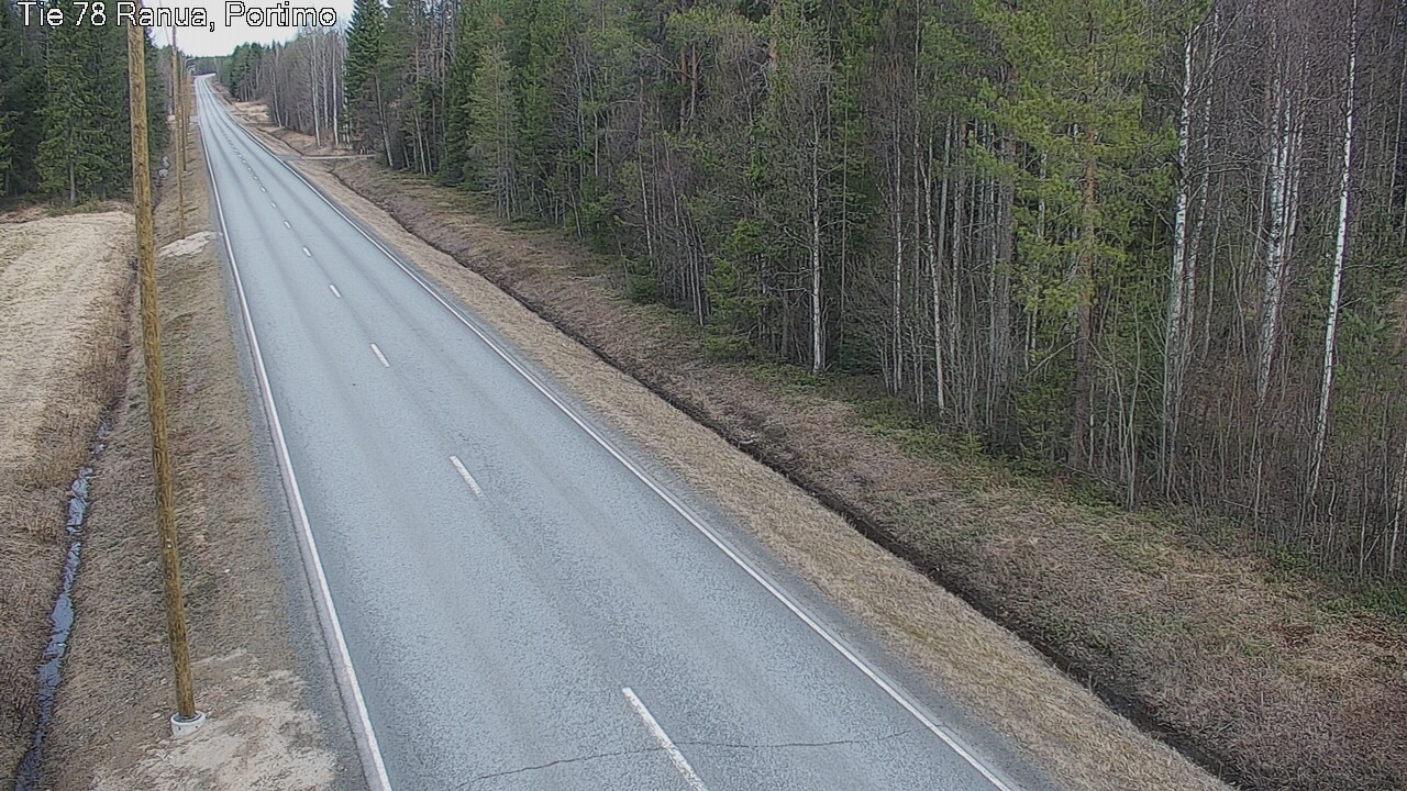 Weather Camera Image Väg 78 Ranua Portimo_Kevyt, Ranua, Lappi
