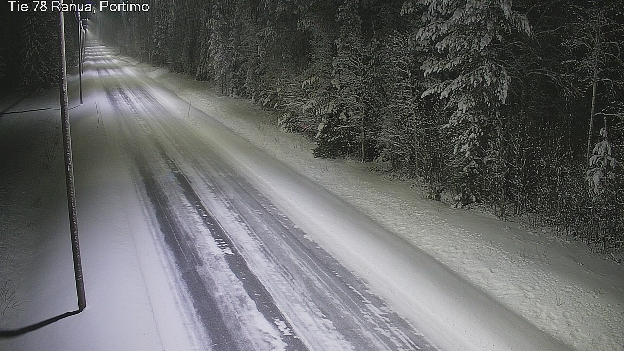 Weather Camera Image Väg 78 Ranua Portimo_Kevyt, Ranua, Lappi