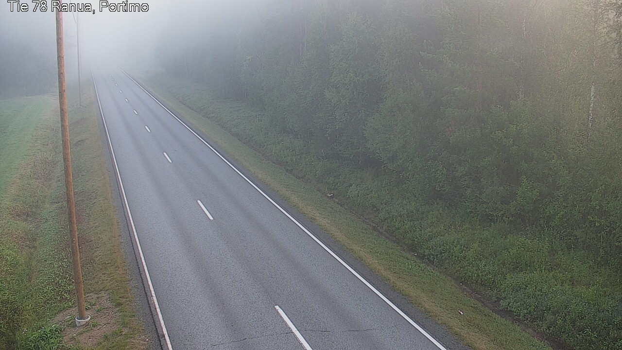 Weather Camera Image Road 78 Ranua Portimo_Kevyt, Ranua, Lappi