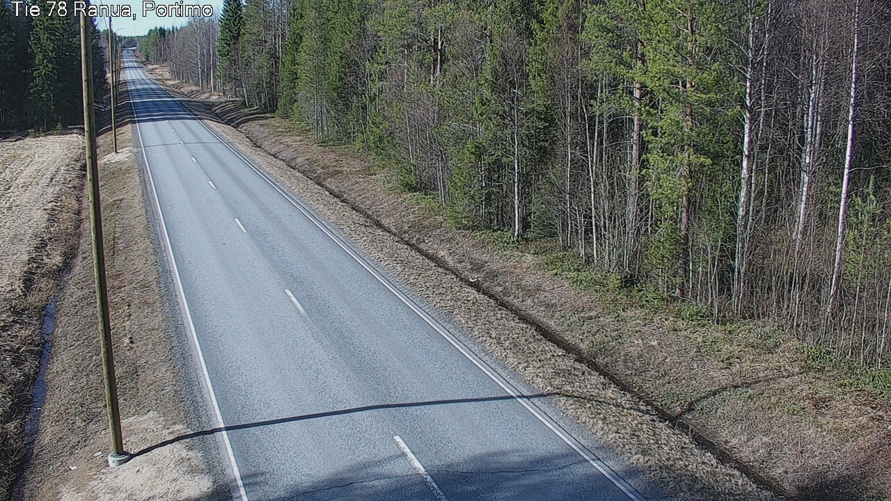 Weather Camera Image Väg 78 Ranua Portimo_Kevyt, Ranua, Lappi
