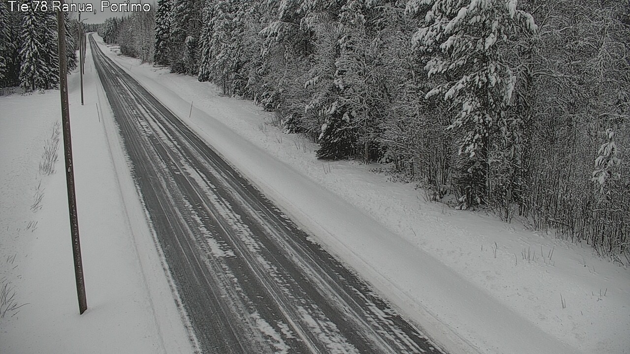 Weather Camera Image Väg 78 Ranua Portimo_Kevyt, Ranua, Lappi