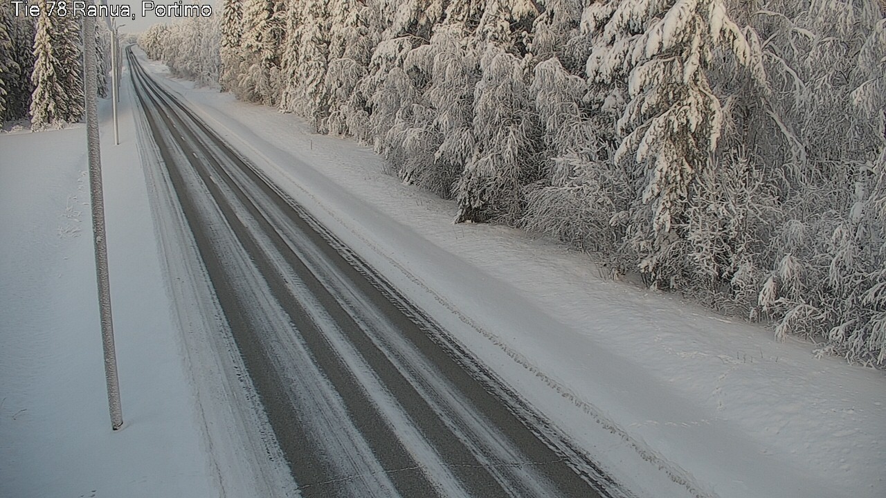 Weather Camera Image Road 78 Ranua Portimo_Kevyt, Ranua, Lappi