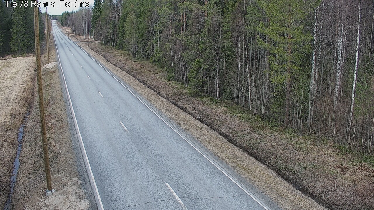 Weather Camera Image Väg 78 Ranua Portimo_Kevyt, Ranua, Lappi