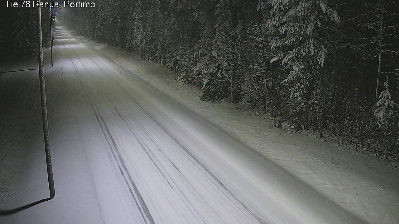 Weather Camera Image Väg 78 Ranua Portimo_Kevyt, Ranua, Lappi