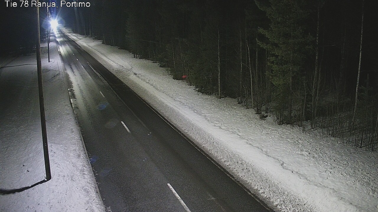 Kelikamerat Kuva Tie 78 Ranua Portimo_Kevyt, Ranua, Lappi