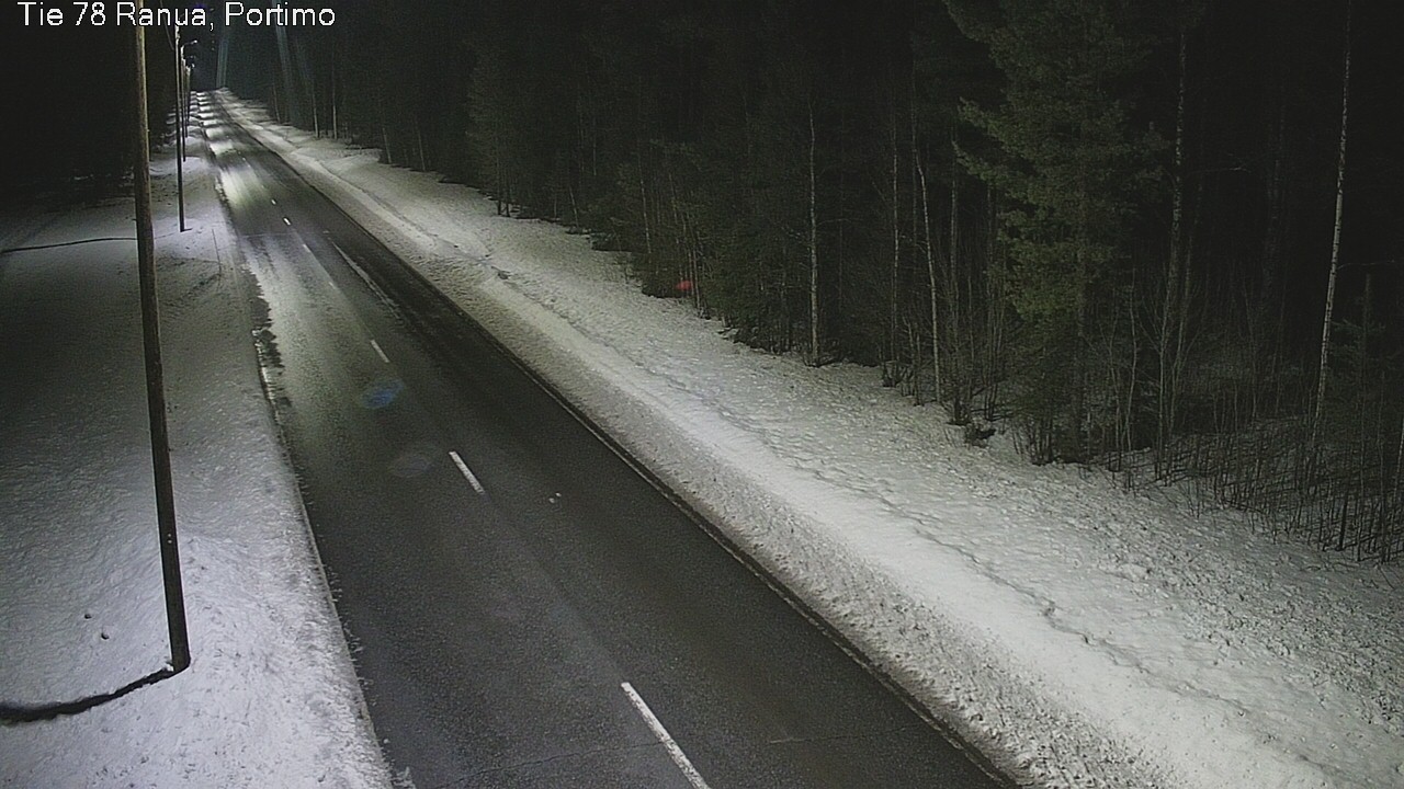 Kelikamerat Kuva Tie 78 Ranua Portimo_Kevyt, Ranua, Lappi