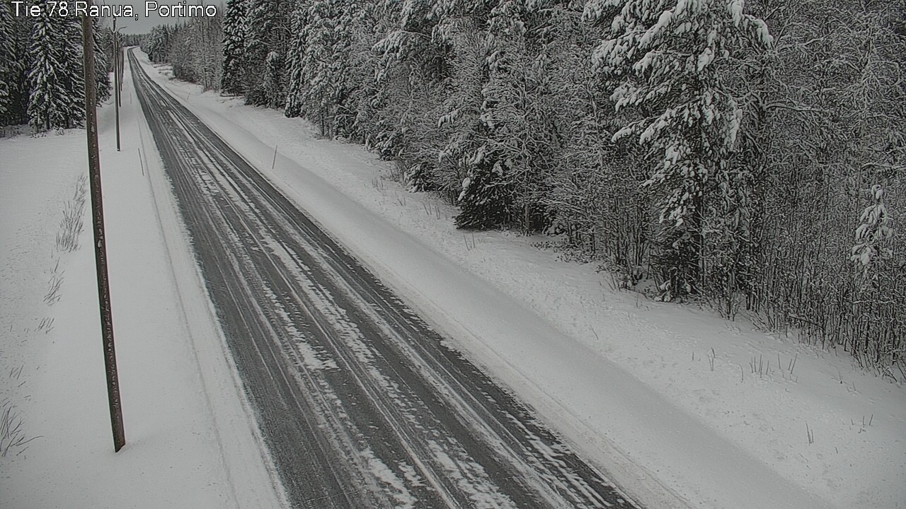 Weather Camera Image Väg 78 Ranua Portimo_Kevyt, Ranua, Lappi