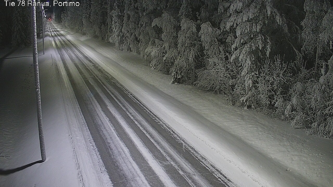 Kelikamerat Kuva Tie 78 Ranua Portimo_Kevyt, Ranua, Lappi