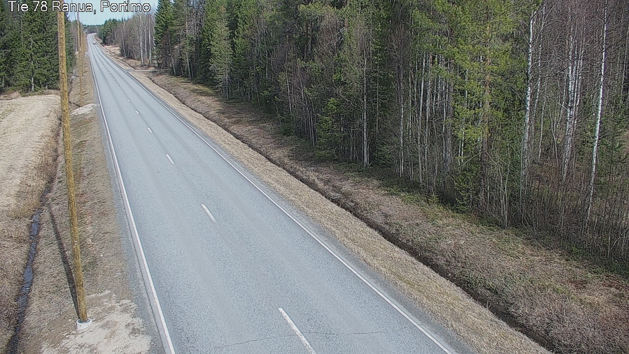 Weather Camera Image Väg 78 Ranua Portimo_Kevyt, Ranua, Lappi