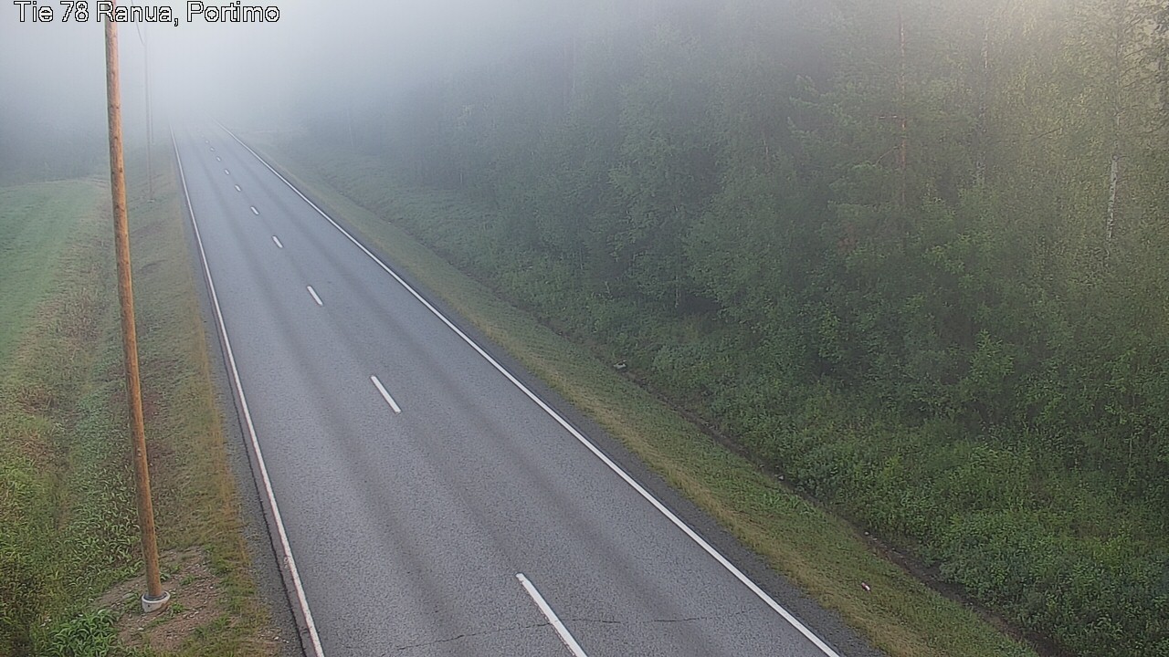 Weather Camera Image Road 78 Ranua Portimo_Kevyt, Ranua, Lappi