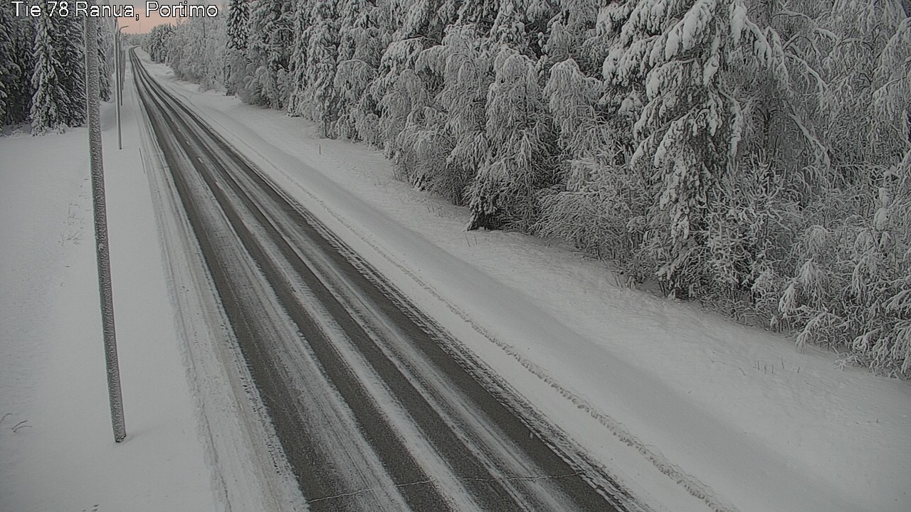 Kelikamerat Kuva Tie 78 Ranua Portimo_Kevyt, Ranua, Lappi