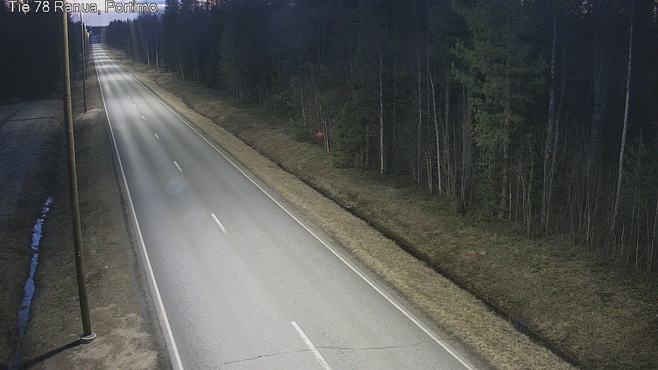 Weather Camera Image Road 78 Ranua Portimo_Kevyt, Ranua, Lappi