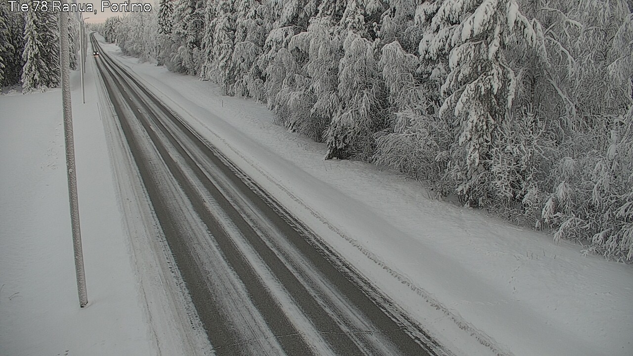 Kelikamerat Kuva Tie 78 Ranua Portimo_Kevyt, Ranua, Lappi