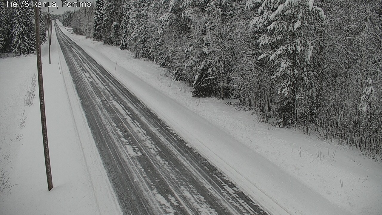 Weather Camera Image Väg 78 Ranua Portimo_Kevyt, Ranua, Lappi