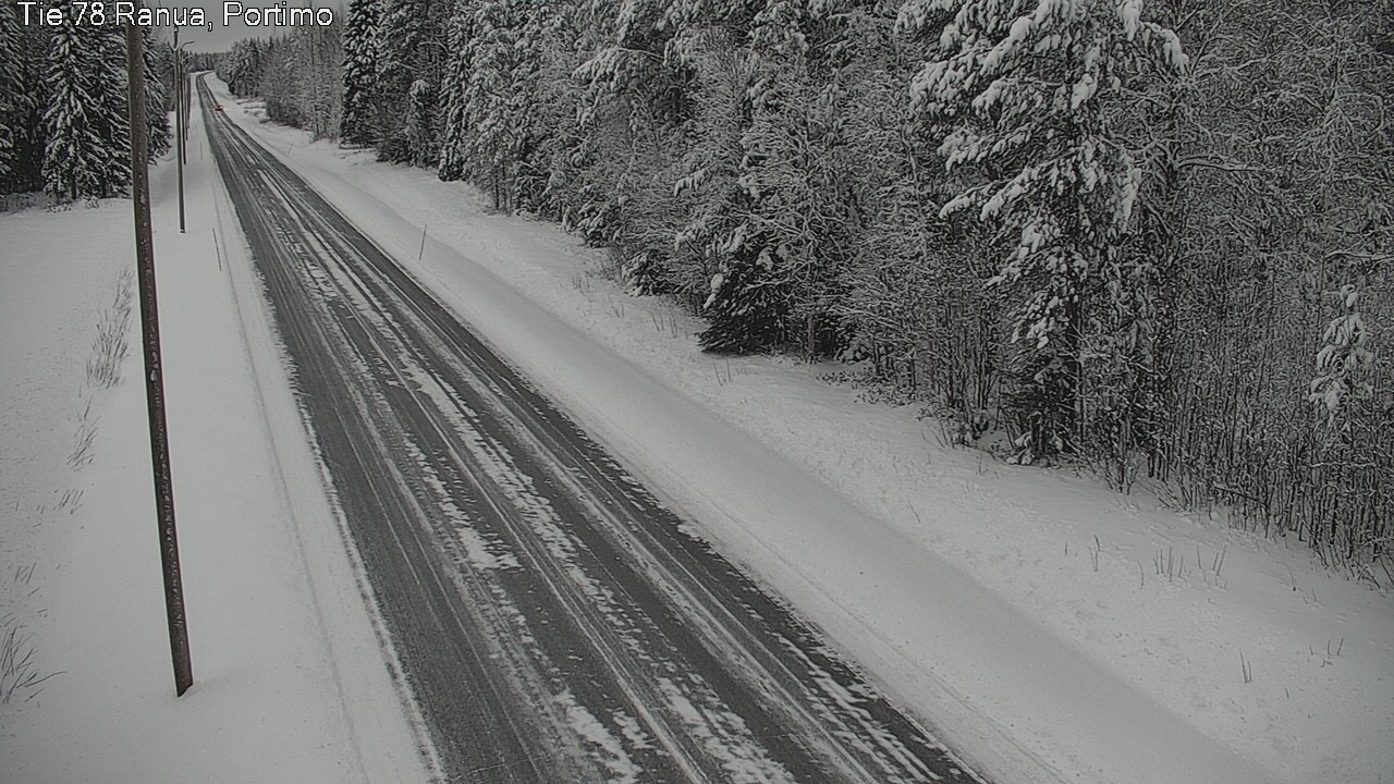 Weather Camera Image Väg 78 Ranua Portimo_Kevyt, Ranua, Lappi