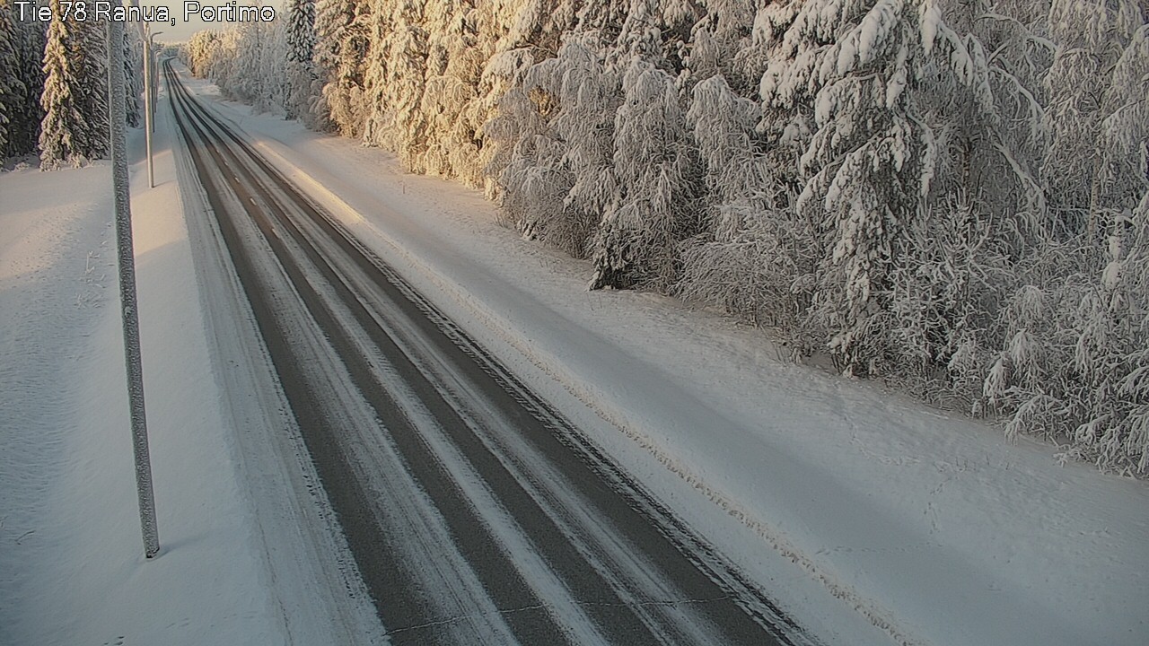 Weather Camera Image Road 78 Ranua Portimo_Kevyt, Ranua, Lappi