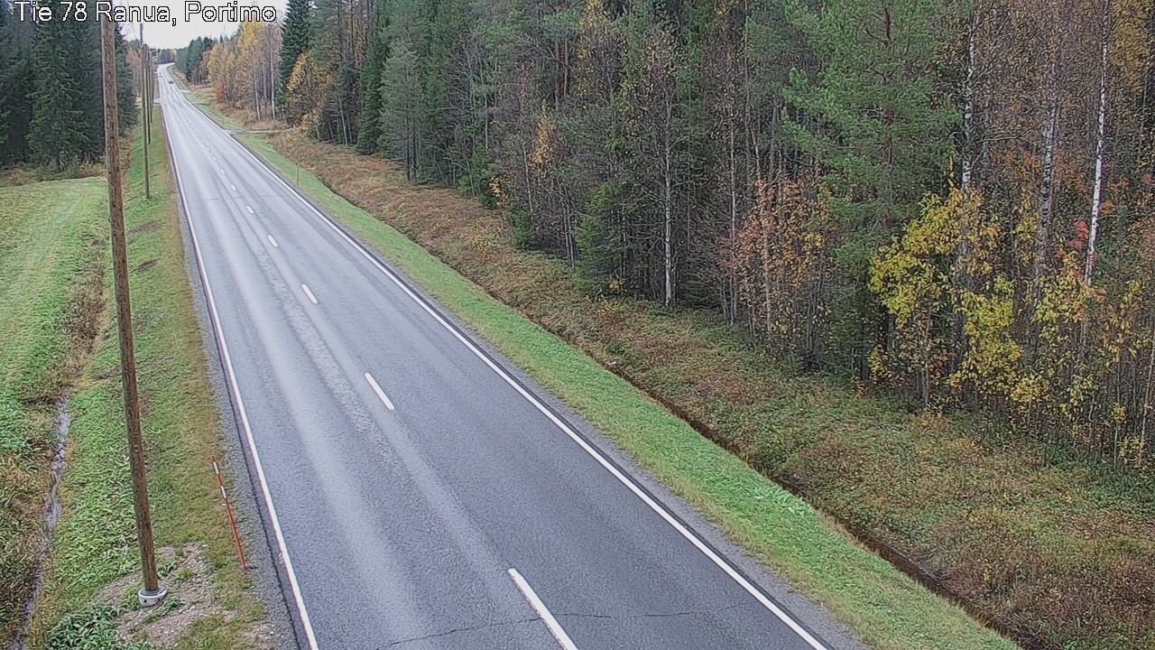 Weather Camera Image Road 78 Ranua Portimo_Kevyt, Ranua, Lappi