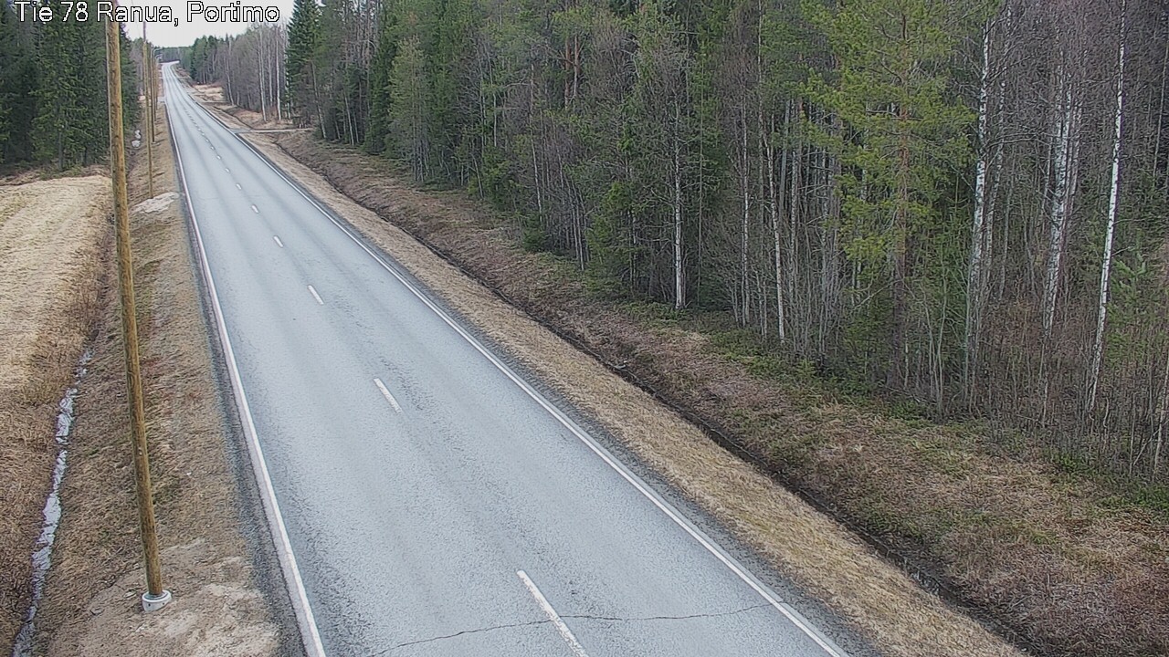 Weather Camera Image Väg 78 Ranua Portimo_Kevyt, Ranua, Lappi