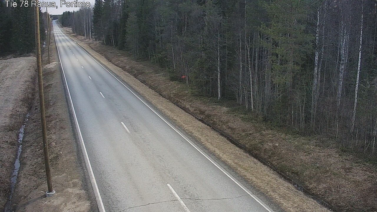 Weather Camera Image Väg 78 Ranua Portimo_Kevyt, Ranua, Lappi